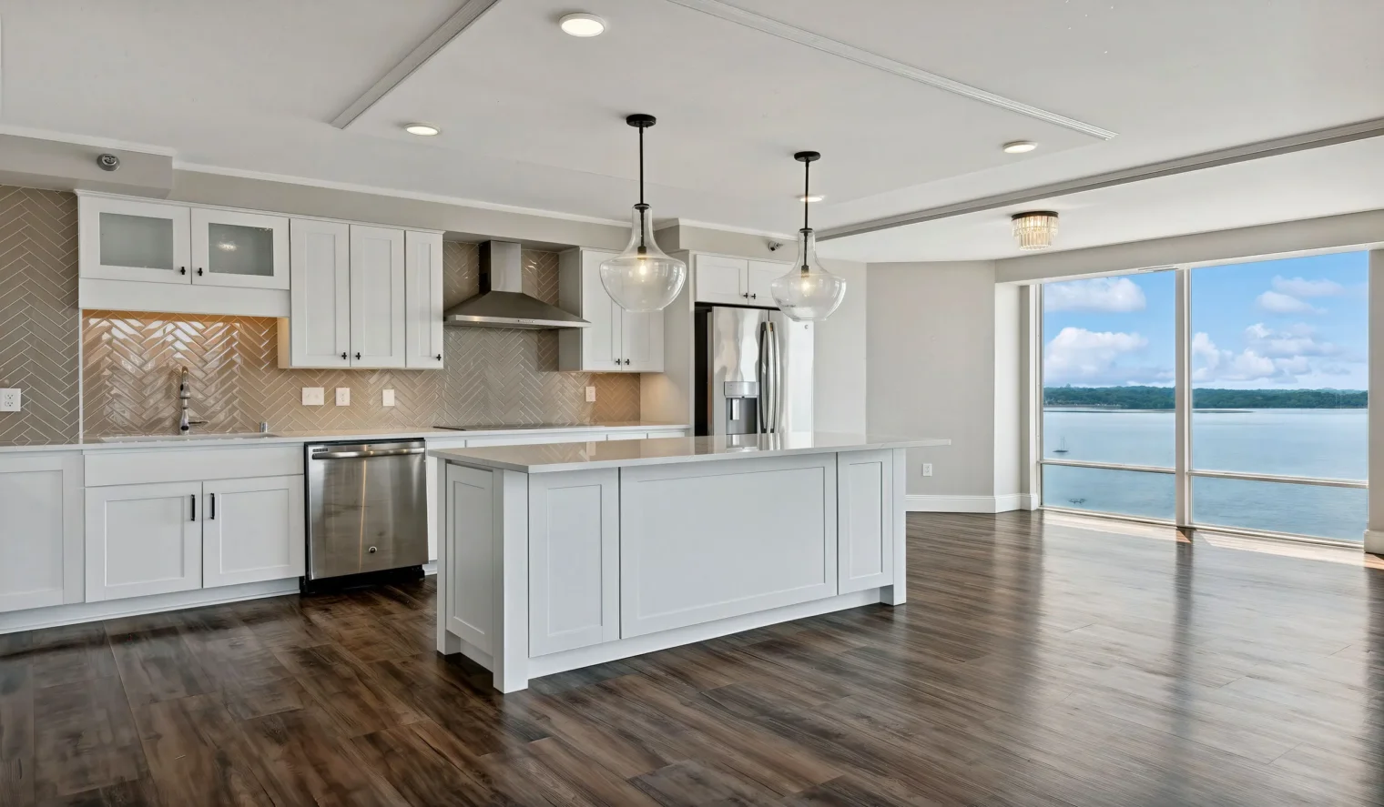 The Beach Club Residences kitchen balcony